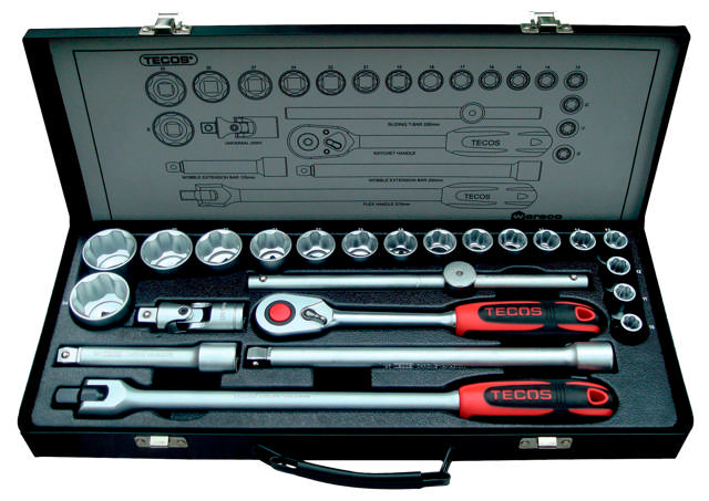 Pipenøkkelsett T-1224M (1/2