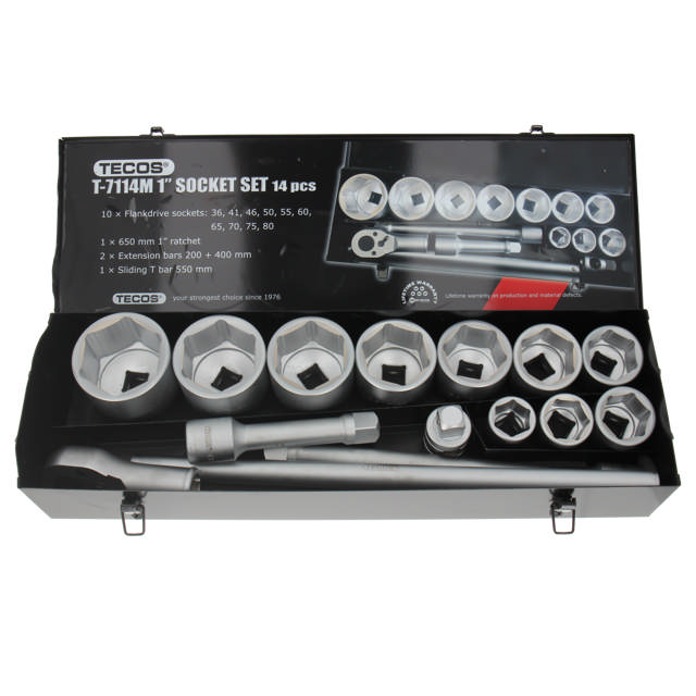 T-7114M Pipenøkkelsett 1