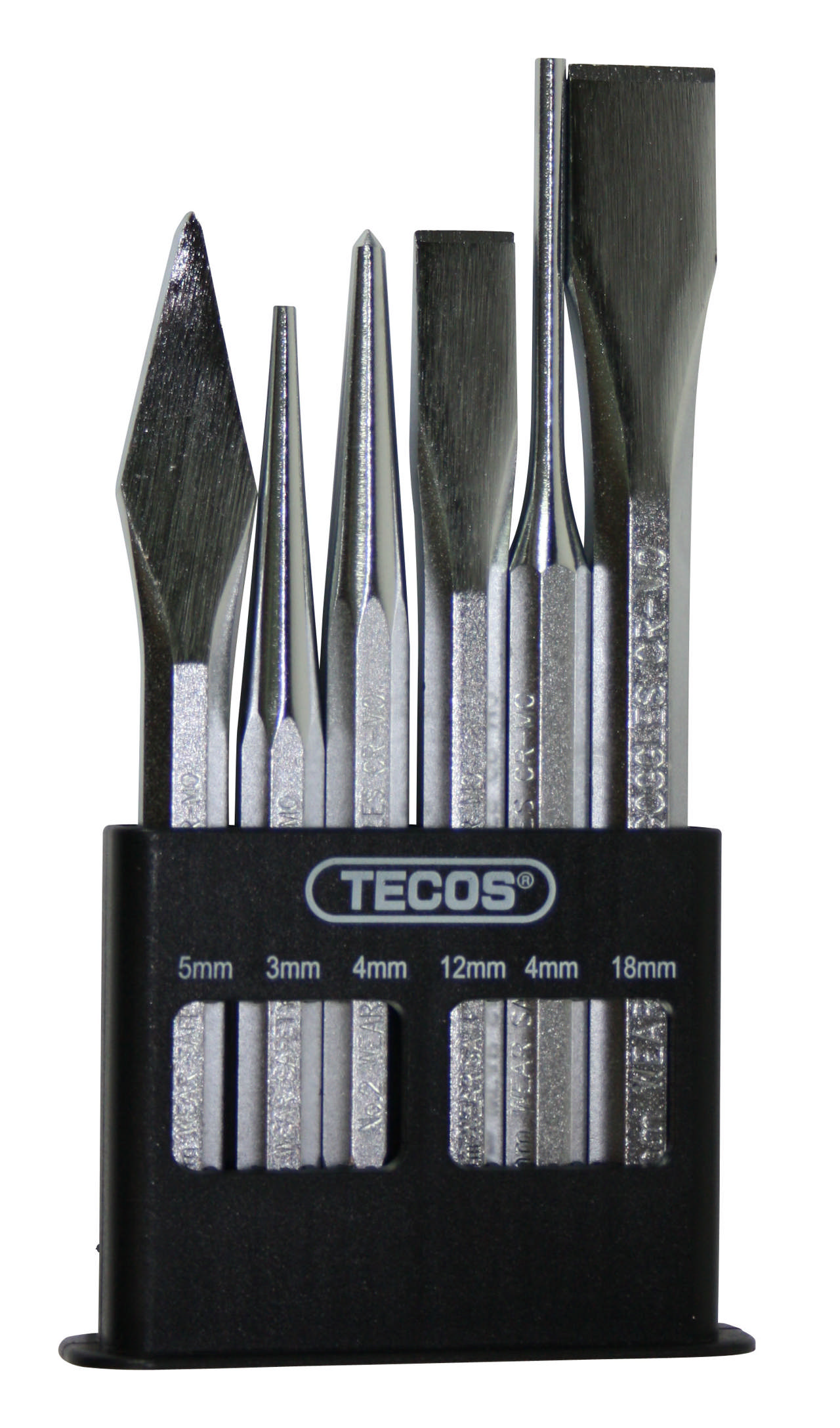 Dorn, Kørner, Mejselsæt 6 dele