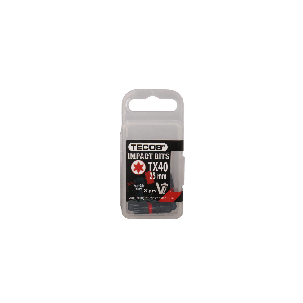Heavy Duty Impact Torx Bits, TX40 × 25 mm - 3 st