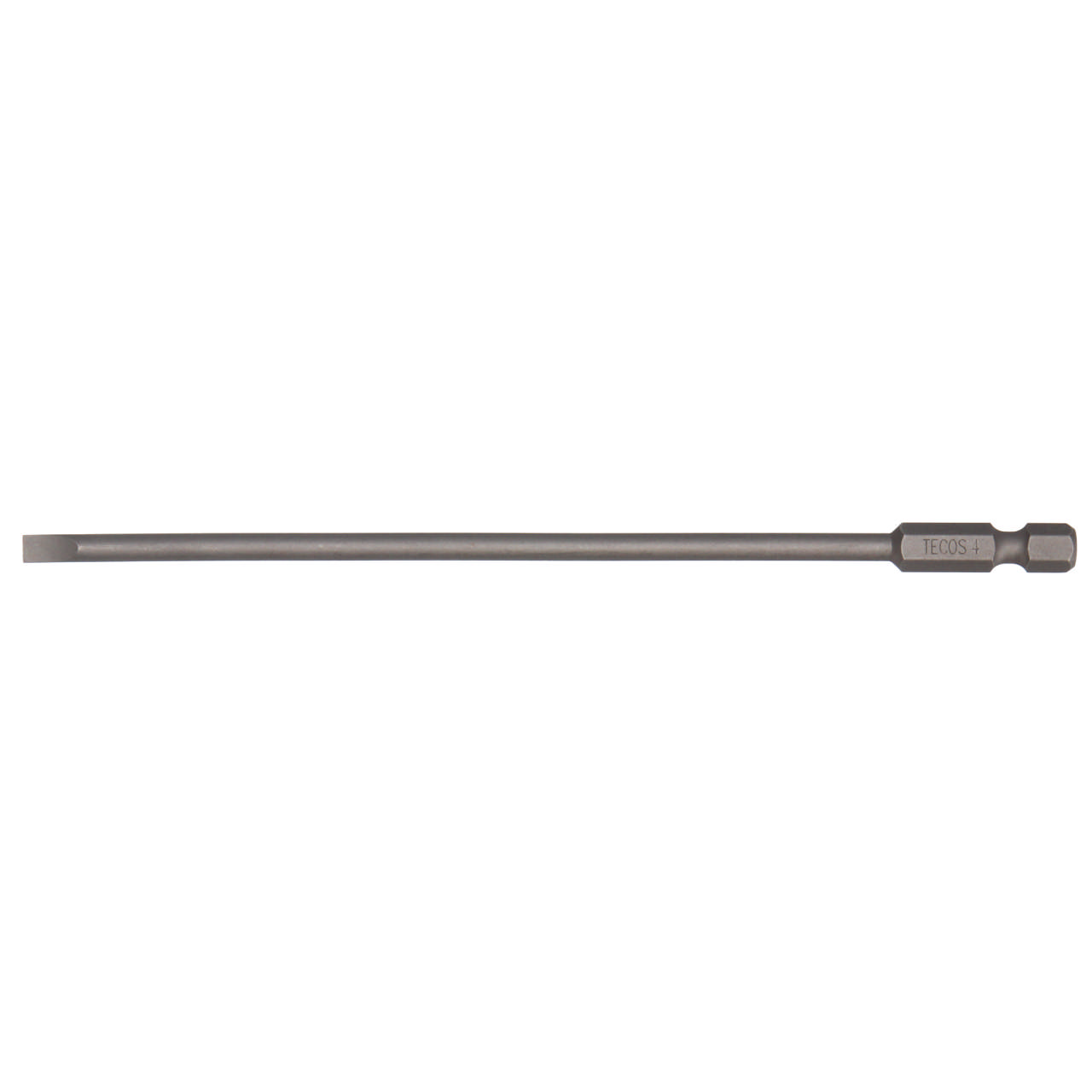 Bits Lige 4 × 0,6 - 150 mm, 10 stk.