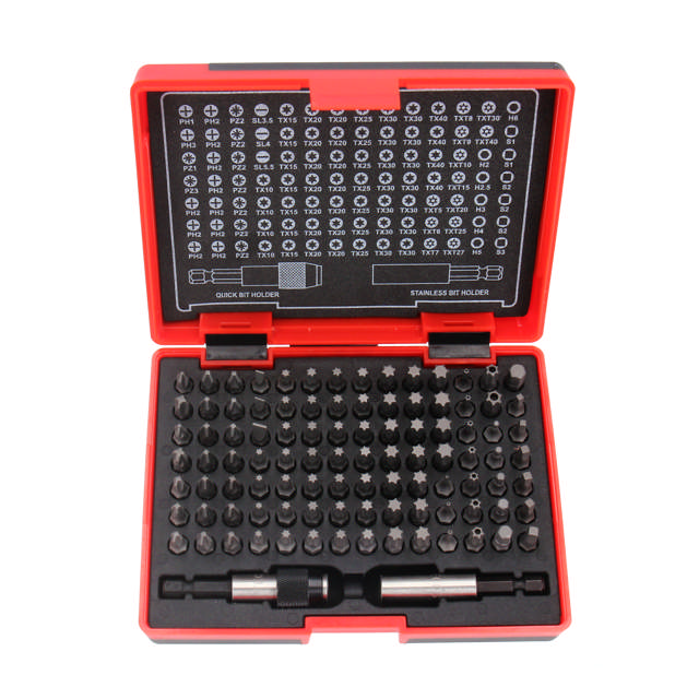 T-B100 Bitssett, 100 deler