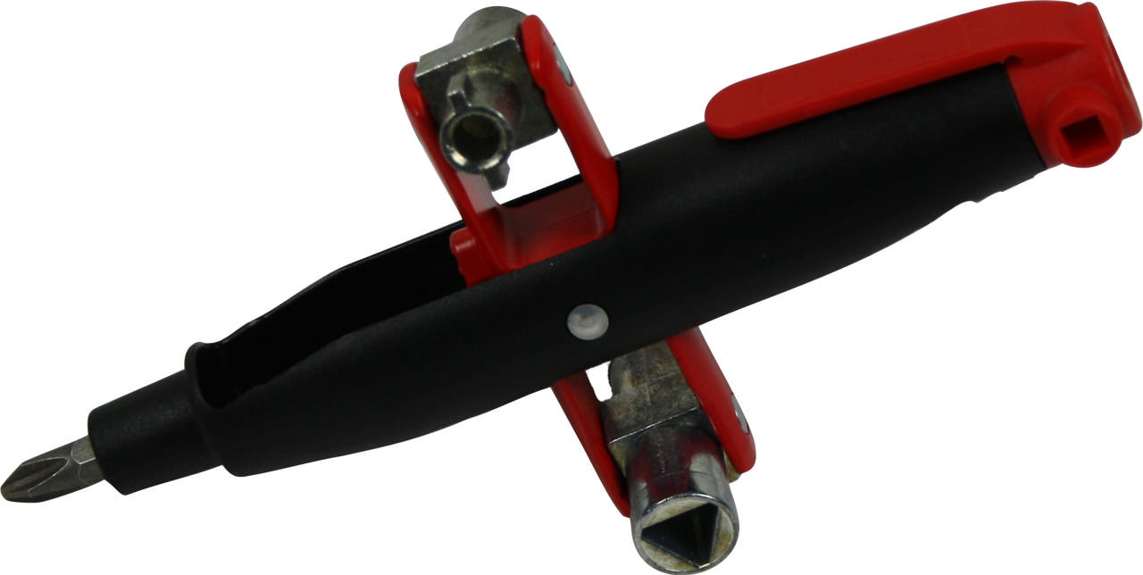 Kabinettskabsnøkkel, 6 funksjoner