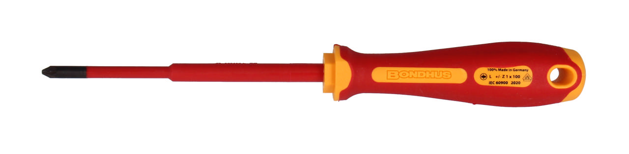 VDE Slim skrutrekker +/- PZ 1