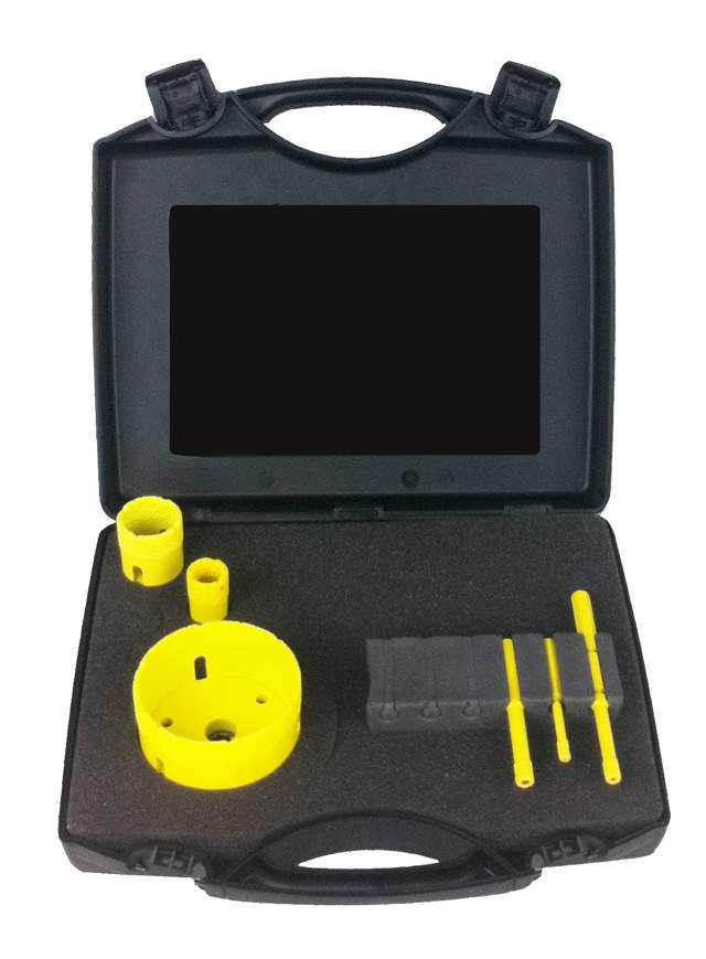 Diamanthullsagsett 7 dl, 5 - 76 mm