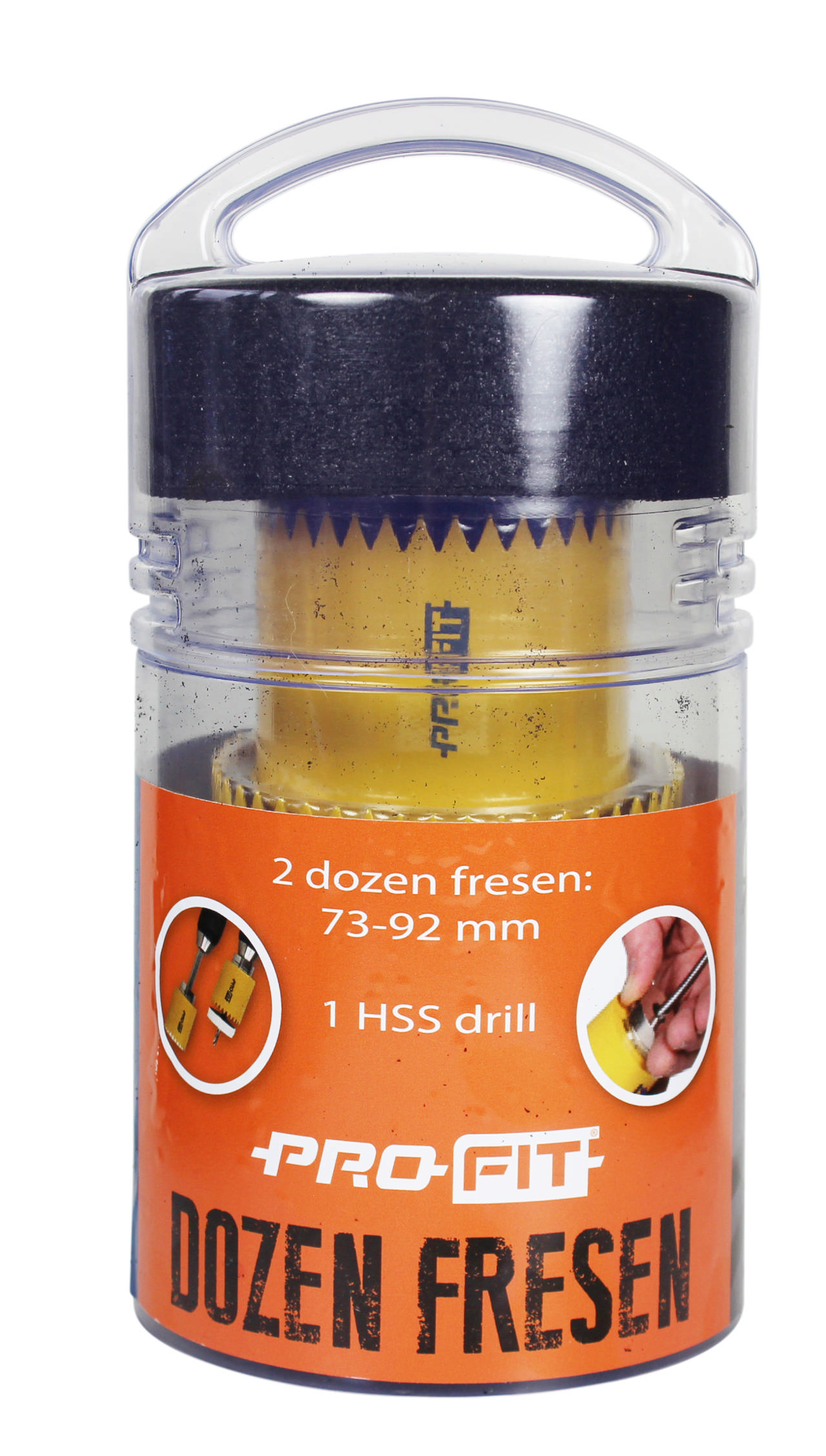 Hullsagsett Dozen Fresen 73-92mm 3 deler