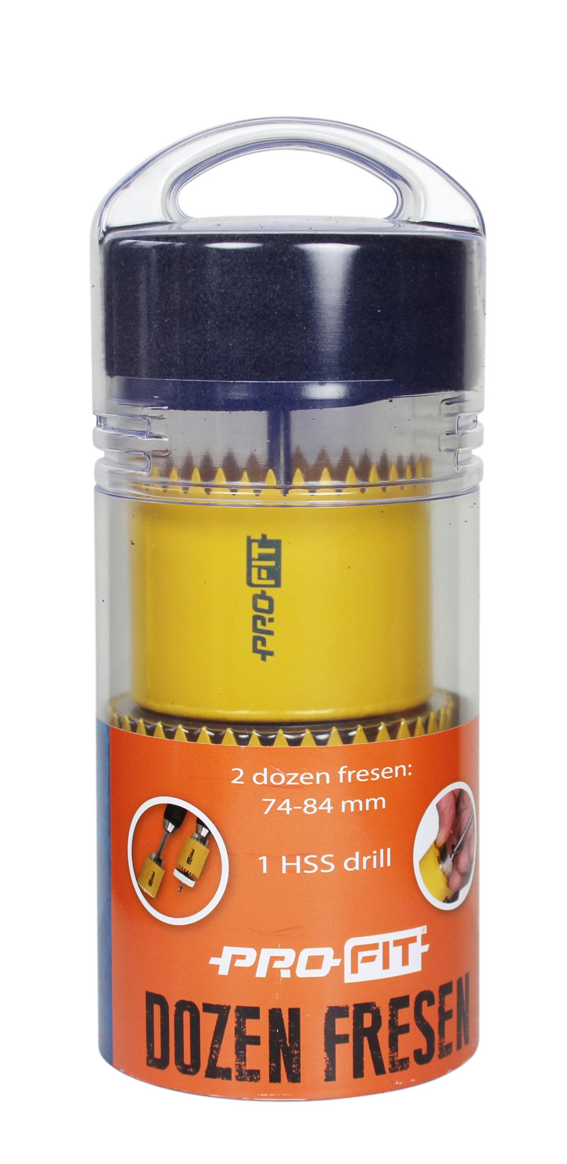 Hullsagsett Dozen Fresen 74-84mm 3 deler