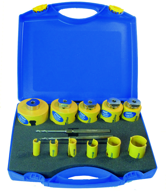 Hullsagsett HM Elektriker 16 - 77 mm, 13 deler