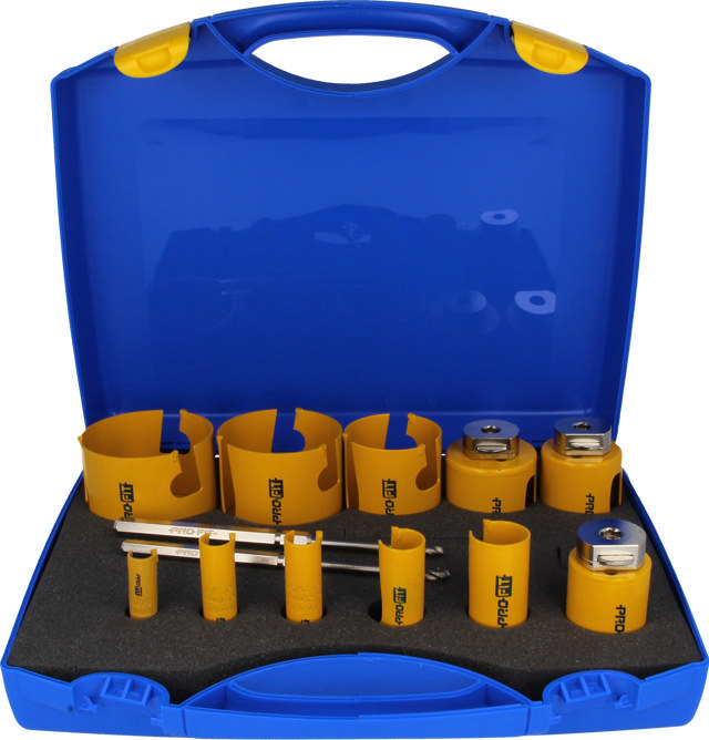 Hullsagsett HM Elektriker 16 - 83 mm, 13 deler