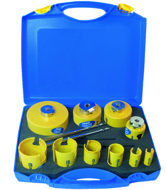 HM hullsagsett for snekker, 19 - 111 mm, 12 deler