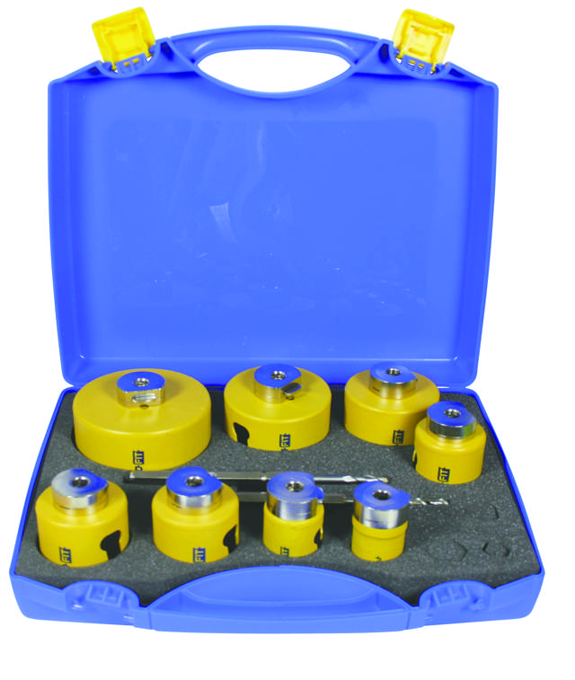 Hullsagsett HM Byg: 35 - 105 mm, 10 deler