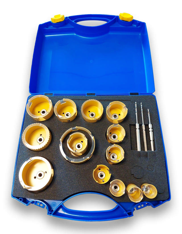 Hulsågsett HM og Cleancut, 35 - 108 mm, 17 deler