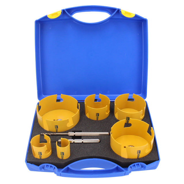 Hullsagsett HM VVS 35 - 125 mm, 8 deler