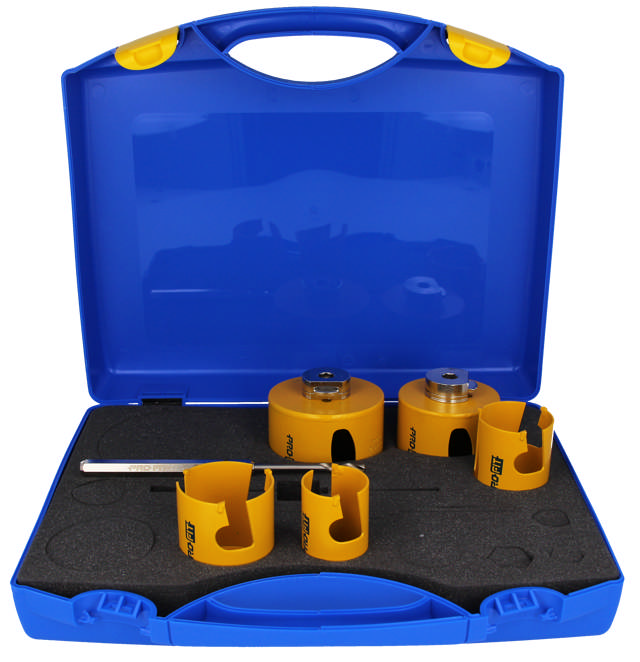 Hullsagsett HM 41 - 83 mm, 6 dele