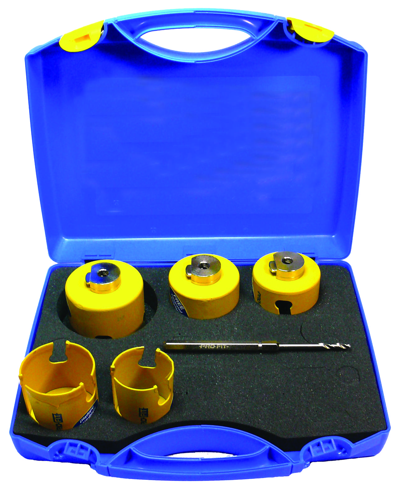 Hulsavsæt HM Elektriker 57-83 mm 6 dele