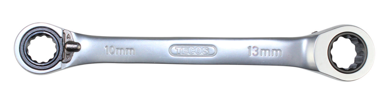 Ringskrallnøkkel  dobbel, 10 × 13 mm