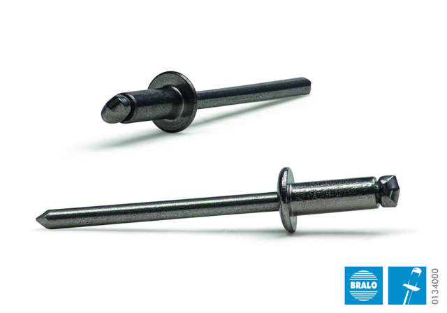 Blindnitte 3,2 x 8 mm A4/A4, 500 stk.