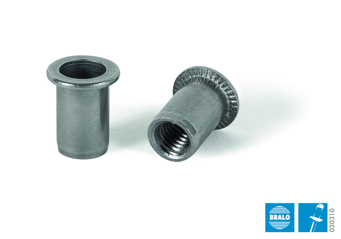 Gjengetinn M5 x 12 mm, A2, 500 stk.