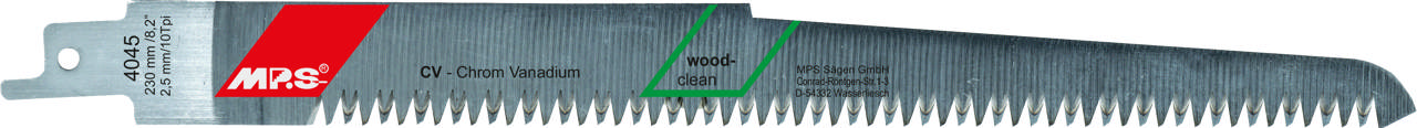 Bajonetsavklinge 4045, 5 stk. 230 mm CrV 10 tpi