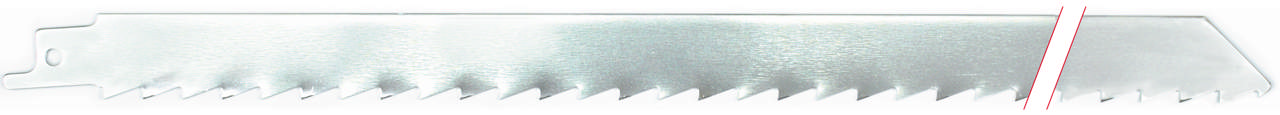 Bajonetsavklinge 4079, 300 mm, Rustfri stål 3 tpi