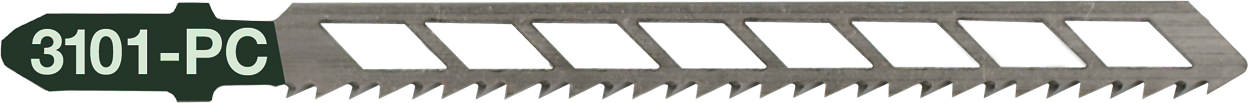 Sticksågsblad 3101PC - 2 st., 100 mm CrV 10tpi