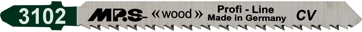 Sticksågsblad 3102 - 2 st., 100 mm CrV 10 tpi