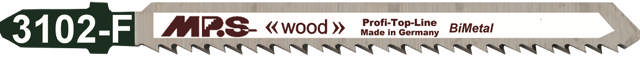 Stikksagblad 3102F 2 stk, 100 mm BiM 10tpi