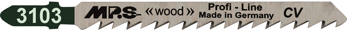 Sticksågsblad 3103 - 5 st., 100 mm CrV 6 tpi