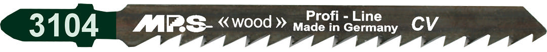 Sticksågsblad 3104 - 2 st., 100 mm CrV 6 tpi