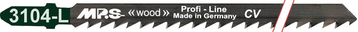 Sticksågsblad 3104L - 2 st., 130 mm CrV 6tpi