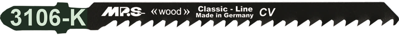 Stikksagblad 3106K - 5 stk, 100 mm CrV 8tpi