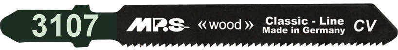 Stikksagblad 3107 - 2 stk, 75 mm CrV 21 tpi