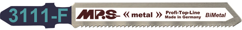 Stiksavklinge 3111-F, 100 stk. 75 mm BiM 21 tpi