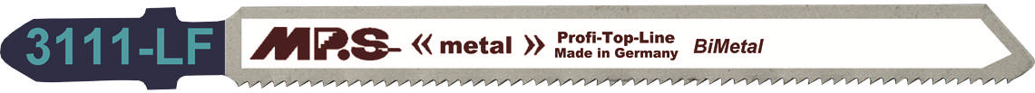 Stiksavklinge 3111-LF, 5 stk. 100 mm BiM 21 tpi