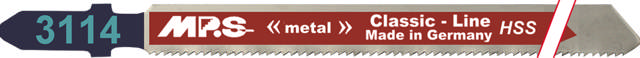 Stikksagblad 3114 - 2 stk, 132 mm HSS 21 tpi