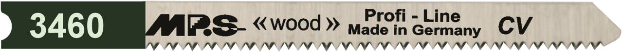 Stiksavklinge 3460, 5 stk. 100 mm CrV 17 tpi