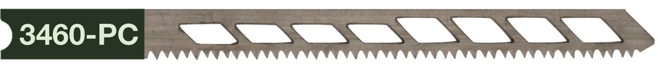 Sticksågsblad 3460-PC, 2 st. 100 mm CrV 17 tpi