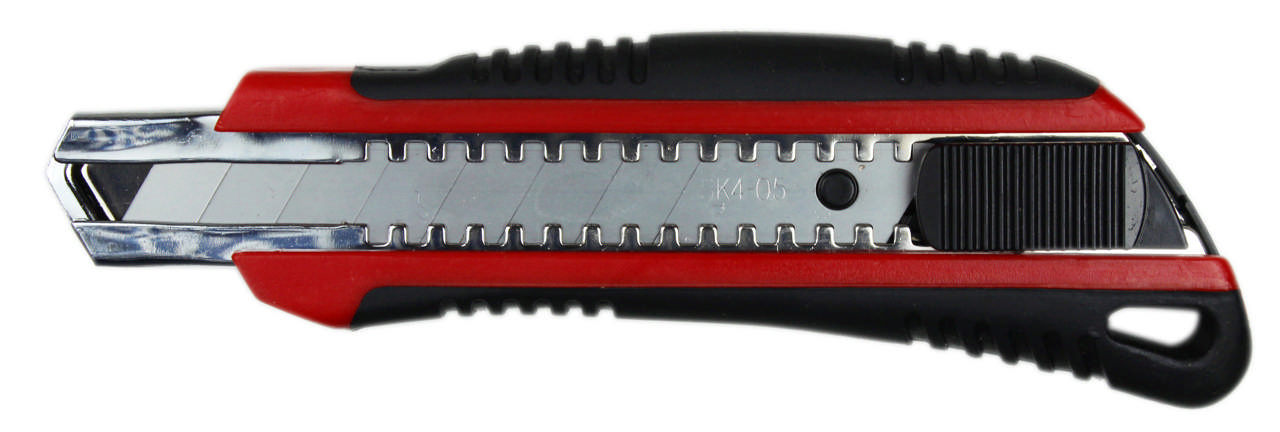 Brekkav kniv 18 mm m/autolås