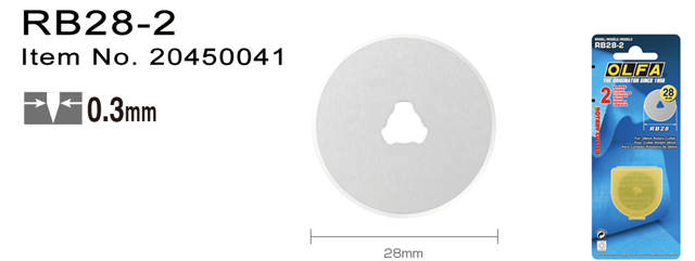 RB28-2 Rulleskjær 28 mm