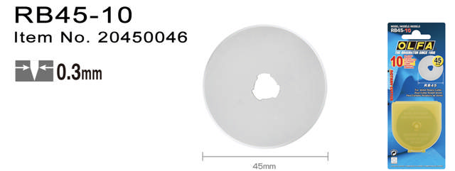 RB45-10 Rulleskjær 45 mm