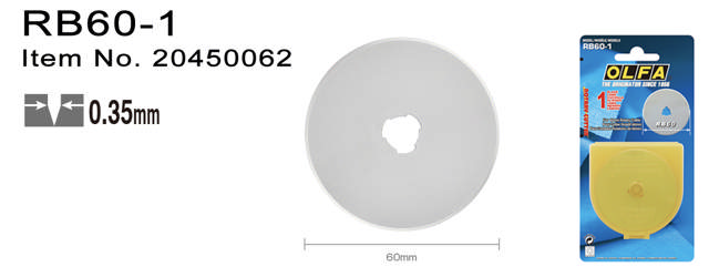 RB60-1 Rulleskjær 60 f/RTY3G