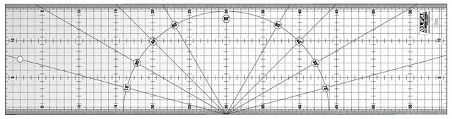 MQR15X60 Mønsterlinjal