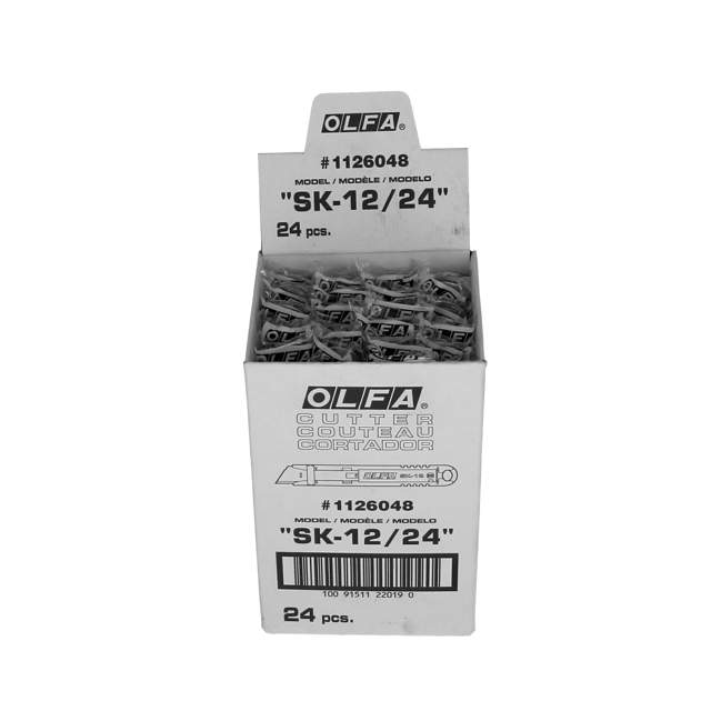 SK-12/24 rustfri sikkerhetskniv 24 stk. i industripakk.