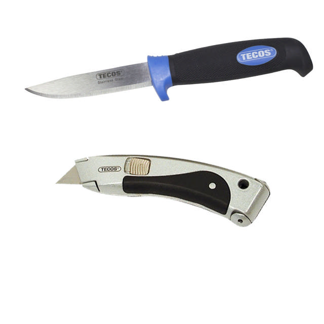 Knivar med fast blad