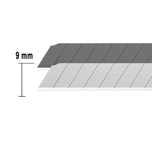 9 mm knivblader
