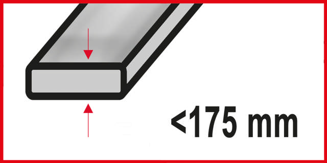 Bajonettsagblad 4084 - 2 stk, 230 mm HM grit 50 tpi