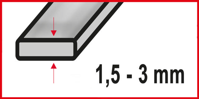 Stikksagblad 3130 - 3 stk, 85 mm HM 24 tpi