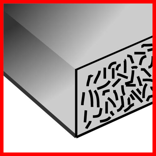 Stikksagblad 3102L - 5 stk, 130 mm CrV 10tpi