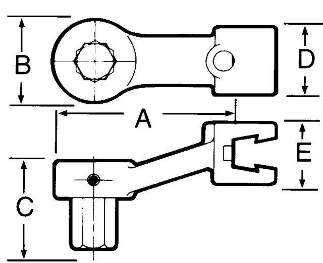 Hexnøgle hoved HD 5mm