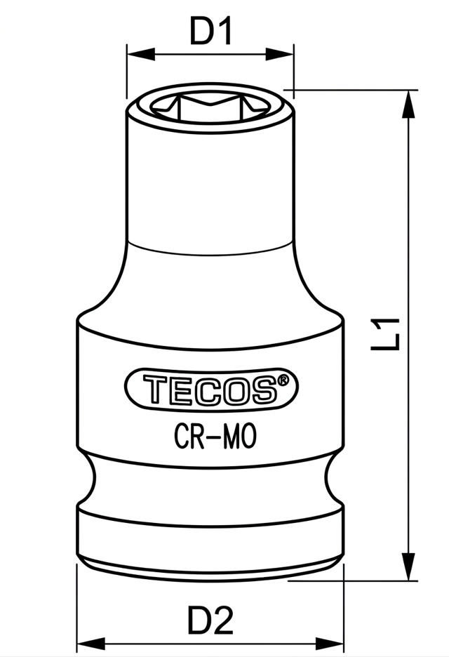 Kraftpipe, 27 × 78 mm × 1/2
